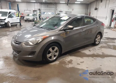 2011 Hyundai Elantra Gls from USA, damaged, VIN 5NPDH4AE0BH055369